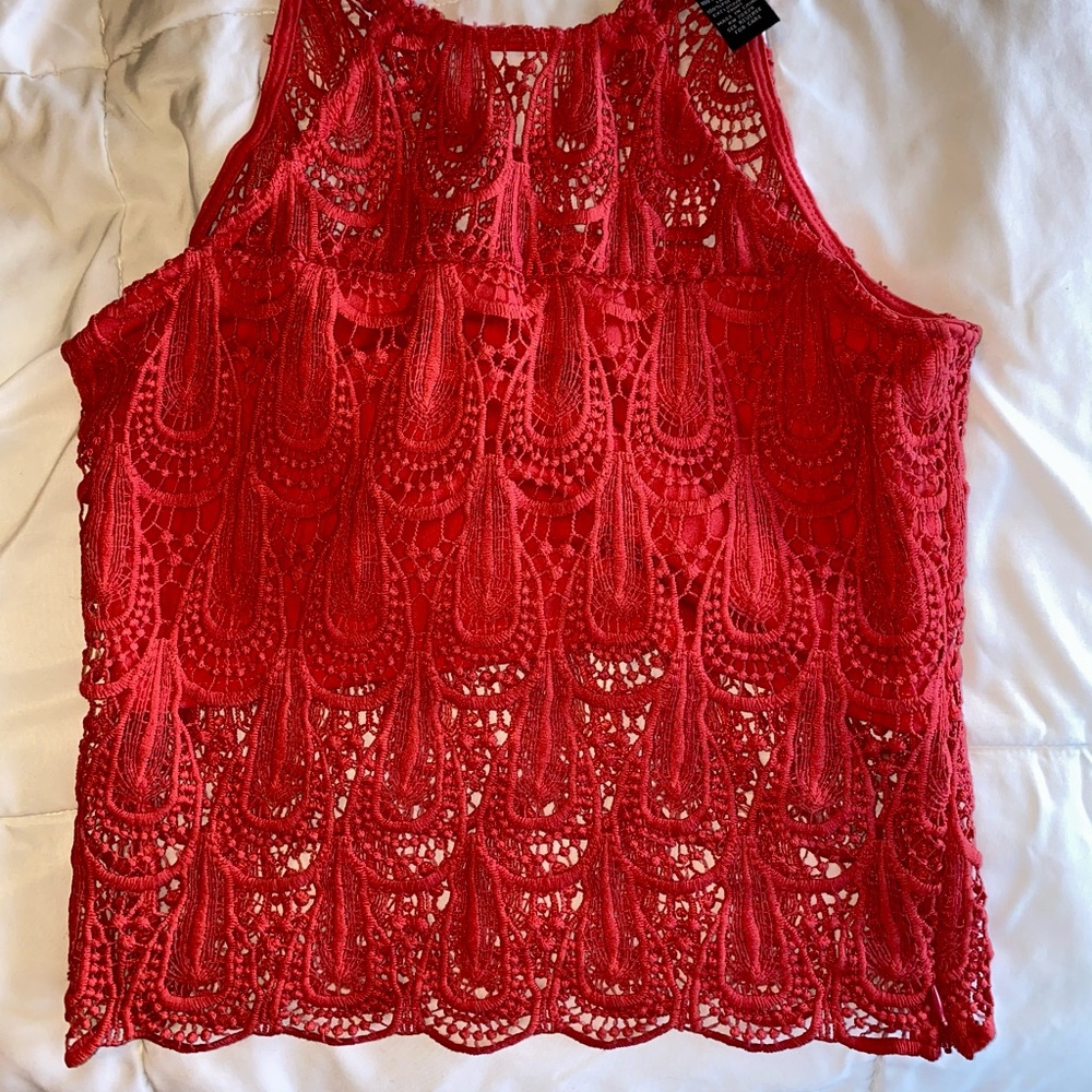 Rue 21 Red tank top